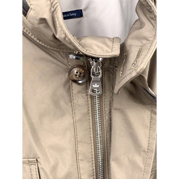 Peter Millar Discovery All-Weather Jacket/Pack-Away Hood In Brown XL $798 (F3) - Picture 9 of 12